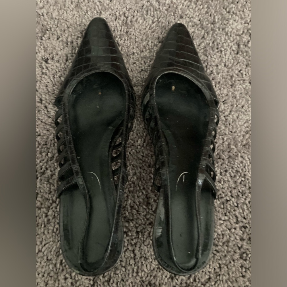 COPY - Talbots leather kitten heels